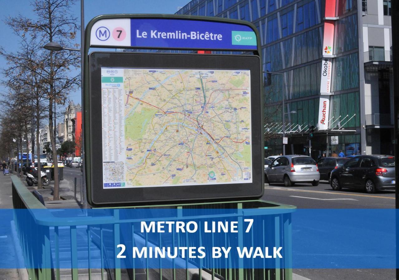 Beausoleil Studio Metro Paris Sud Le Kremlin-Bicêtre Extérieur photo